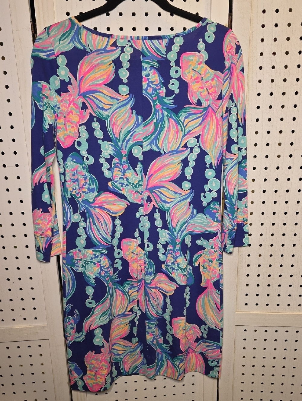 Lilly Pulitzer Marlowe Dress Going Coastal XS Long Sleeves - Picture 6 of 7